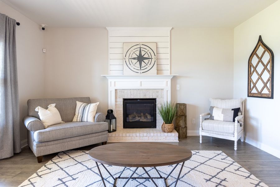 Furnished interior view inside a new home in Calgary Downs, Winder (Image 16). Furnished interior view inside a new home in Calgary Downs, Winder (Image 16).