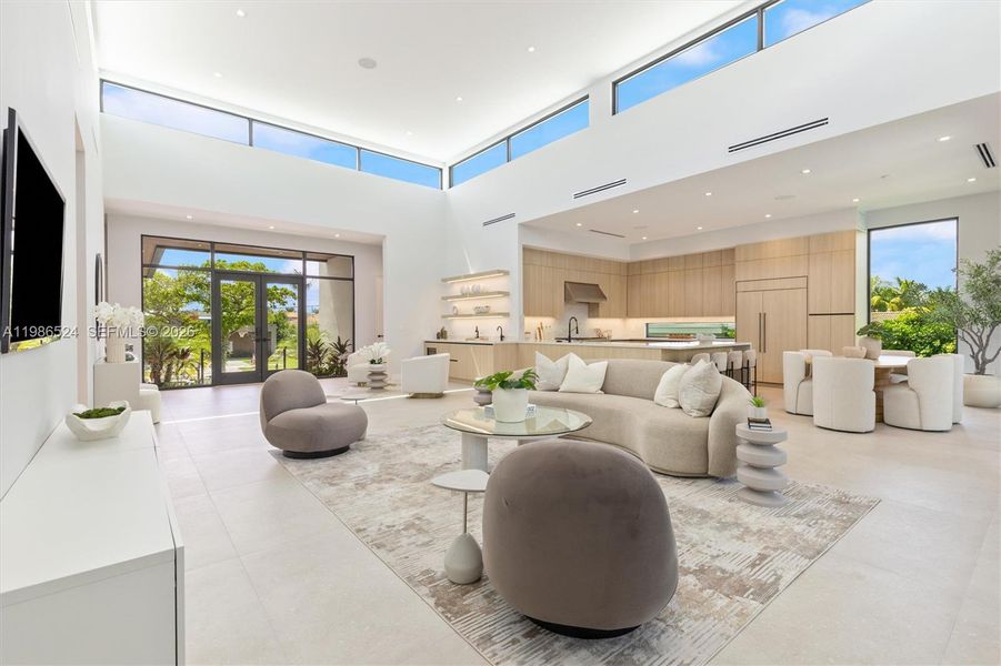 Furnished interior view inside a new home in , North Miami (Image 9).