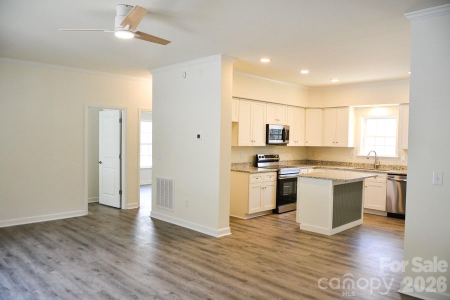Furnished interior view inside a new home in , Hendersonville (Image 4).