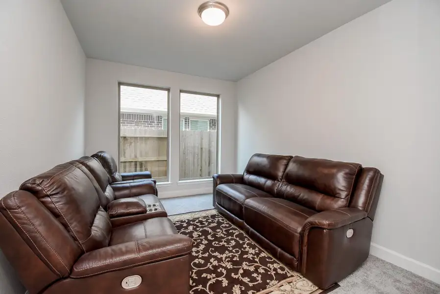 Furnished interior view inside a new home in Marvida, Cypress (Image 5).