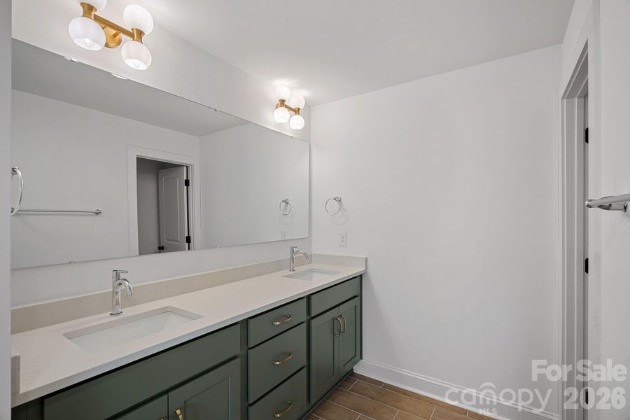 Furnished interior view inside a new home in , Charlotte (Image 11).