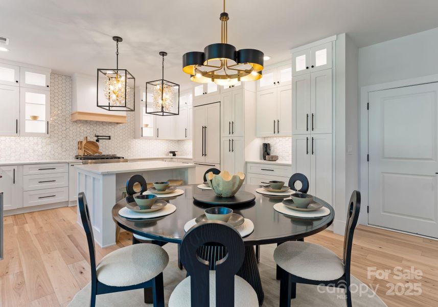 Furnished interior view inside a new home in , Charlotte (Image 3). Furnished interior view inside a new home in , Charlotte (Image 3).