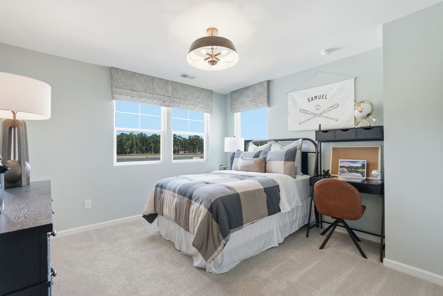 Representative furnished interior of a home built from the Frazier by Stanley Martin Homes in Essence at Bent Creek Village, Thomson (Image 149). Representative furnished interior of a home built from the Frazier by Stanley Martin Homes in Essence at Bent Creek Village, Thomson (Image 149).