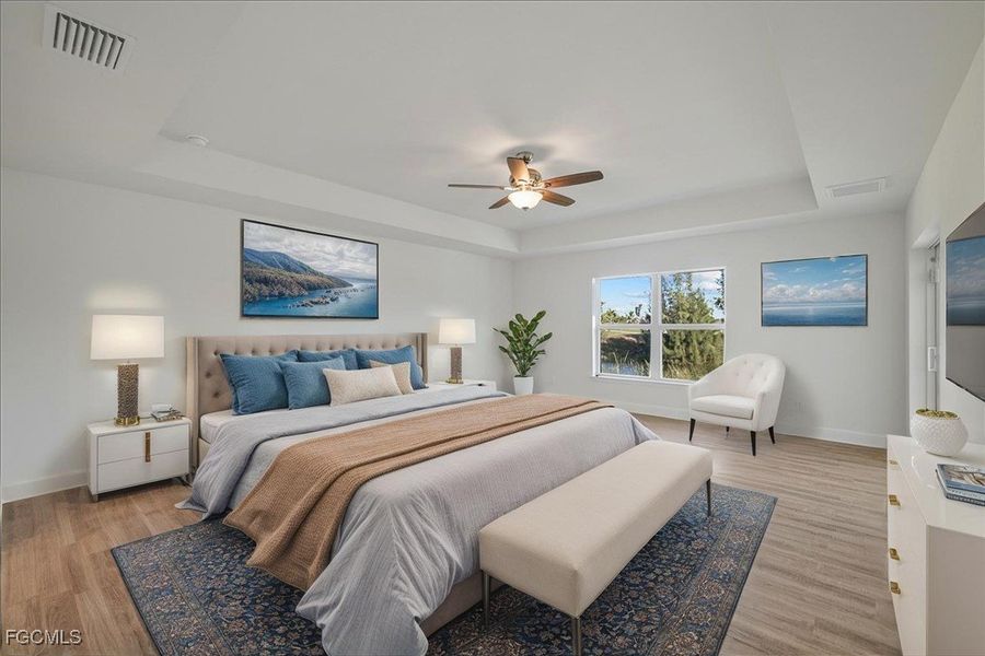 Furnished interior view inside a new home in Cape Coral, Cape Coral (Image 5).