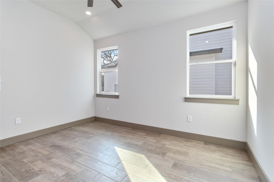 Primary bedroom without virtual staging