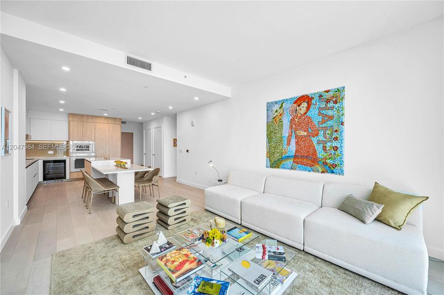 Furnished interior view inside a new home in , Bay Harbor Islands (Image 26).