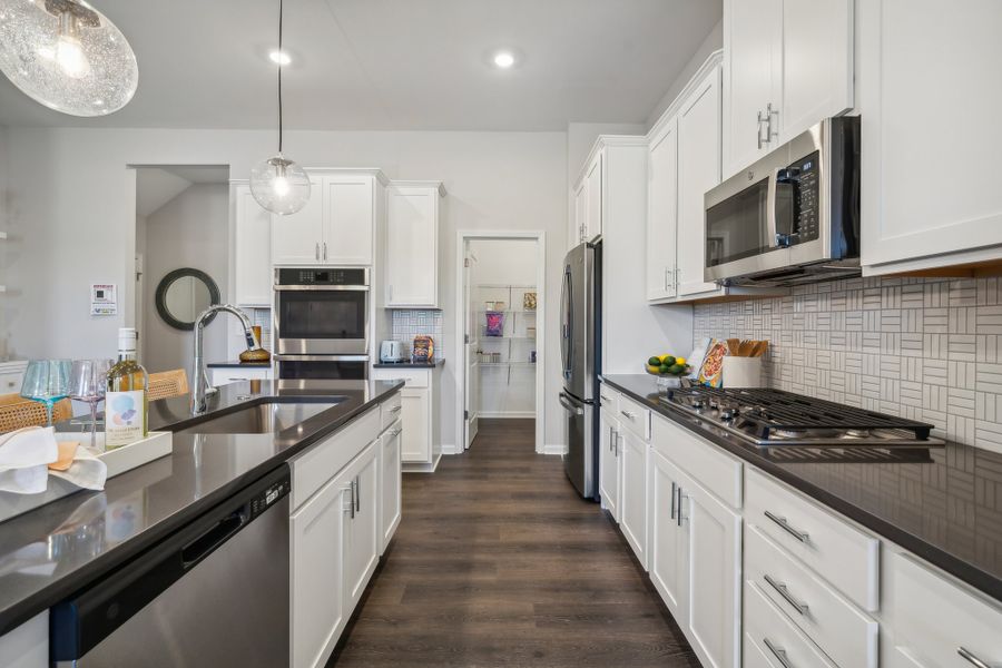 Furnished interior view inside a new home in Ridge at Sugar Creek, Indian Land (Image 10).