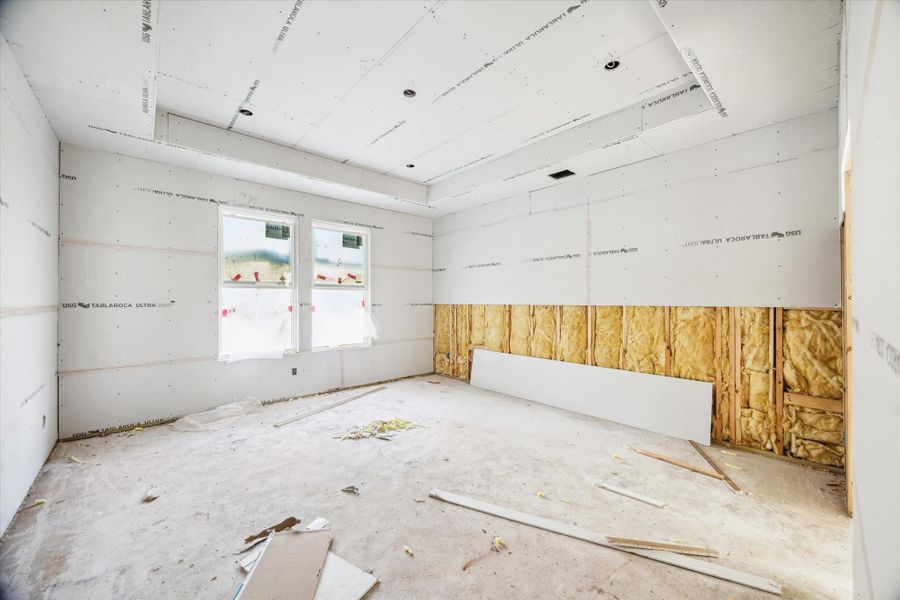 In-progress construction of a new home in , Montgomery, TX (Image 16).