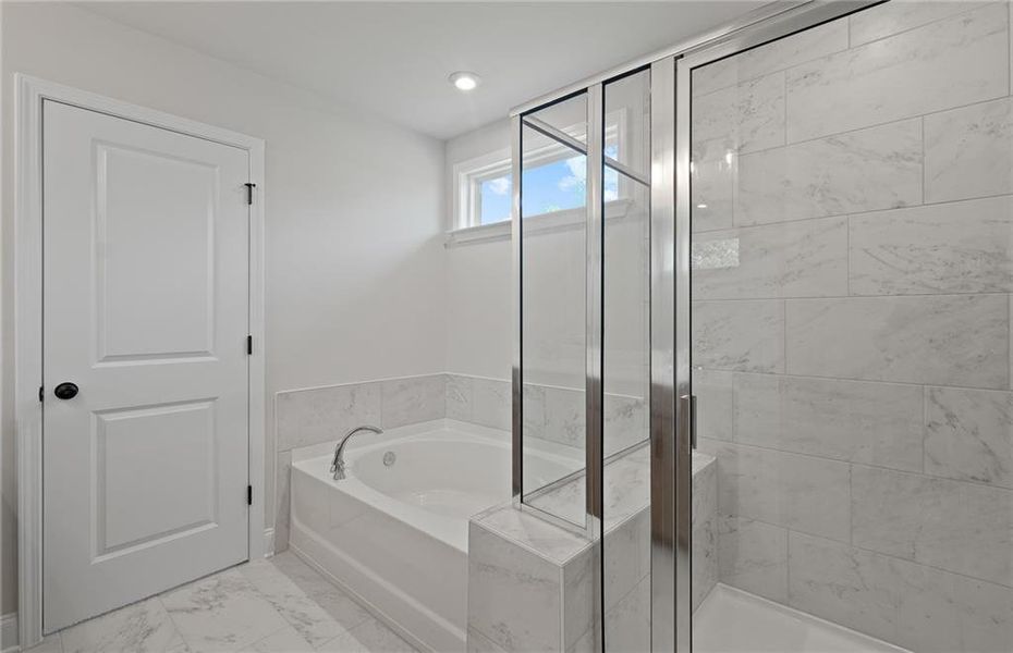 Furnished interior view inside a new home in Creekside at Skelton, Hoschton (Image 7).