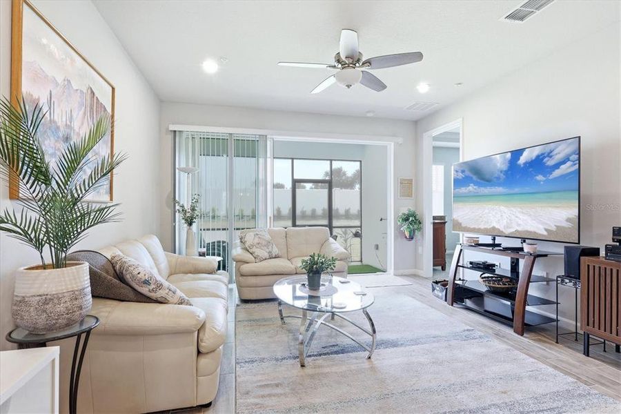 Furnished interior view inside a new home in Wellen Park, Venice (Image 11).