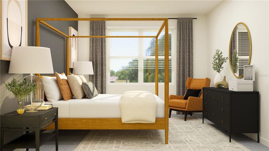 Furnished interior view inside a new home in Prosperity Lakes Active Adult: Active Adult Villas, Parrish (Image 8).