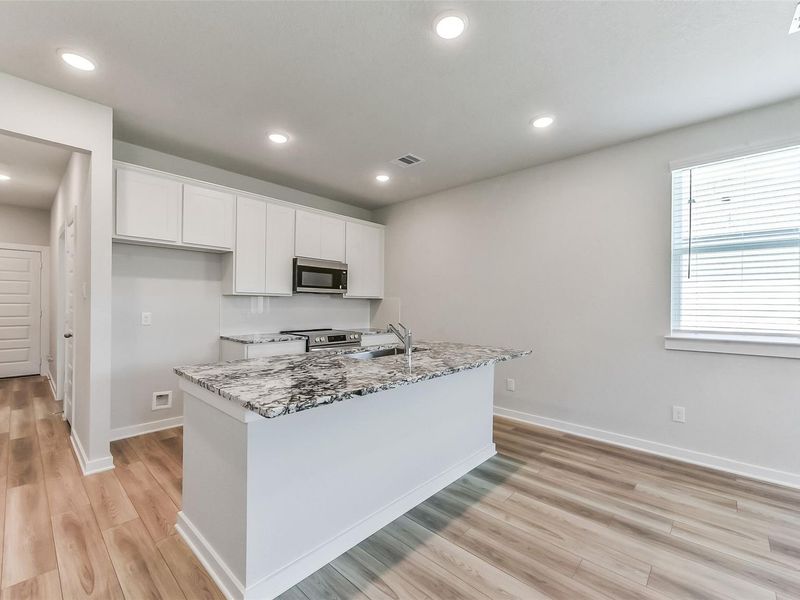 Furnished interior view inside a new home in Liberty Estates, Cleveland (Image 9).