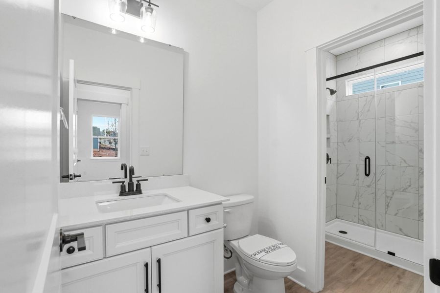 Furnished interior view inside a new home in Villas at Prestwick, Mooresville (Image 12).