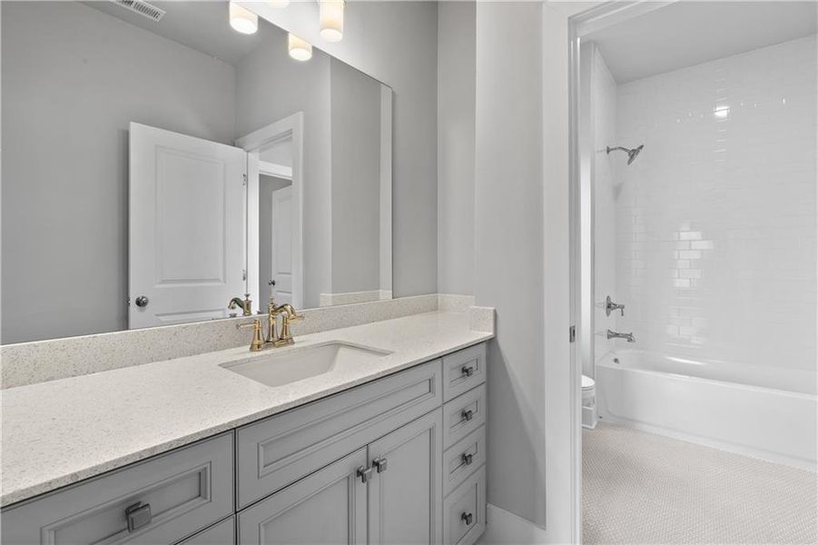 Furnished interior view inside a new home in Crossroads, Milton (Image 6). Furnished interior view inside a new home in Crossroads, Milton (Image 6).