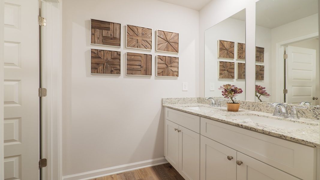 Representative furnished interior of a home built from the The Carol by D.R. Horton in Olson Ridge, Tallahassee (Image 23).