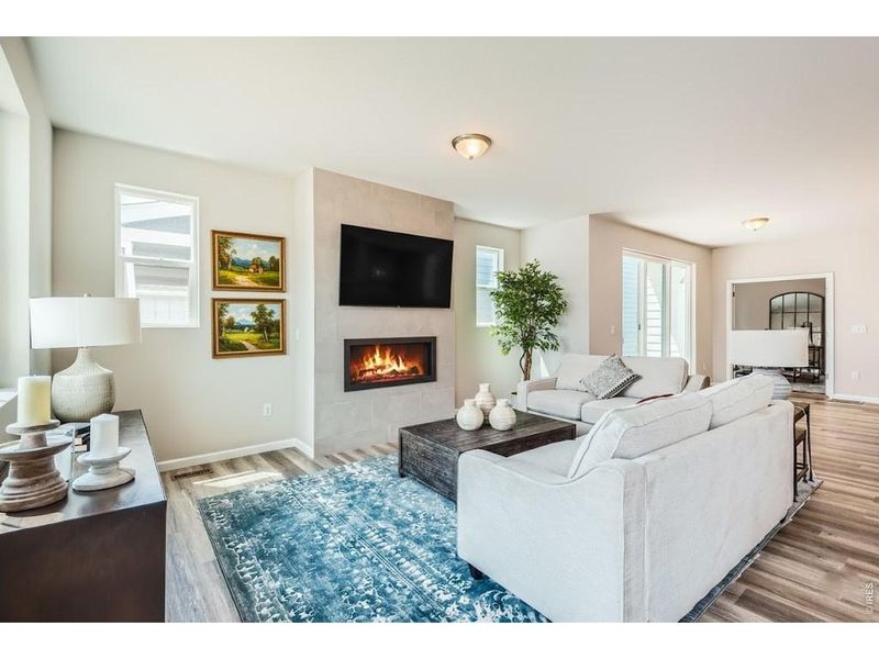 Furnished interior view inside a new home in Waterfield, Fort Collins (Image 12).