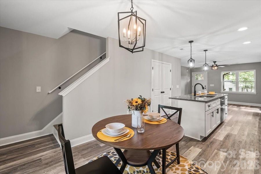 Furnished interior view inside a new home in , Kannapolis (Image 23).