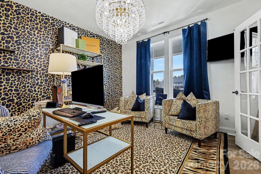 Furnished interior view inside a new home in Lakeside Glen, York (Image 10).