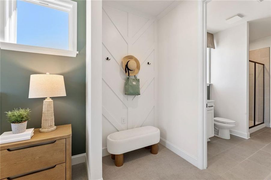 Furnished interior view inside a new home in Fern Hollow, Buford (Image 12).