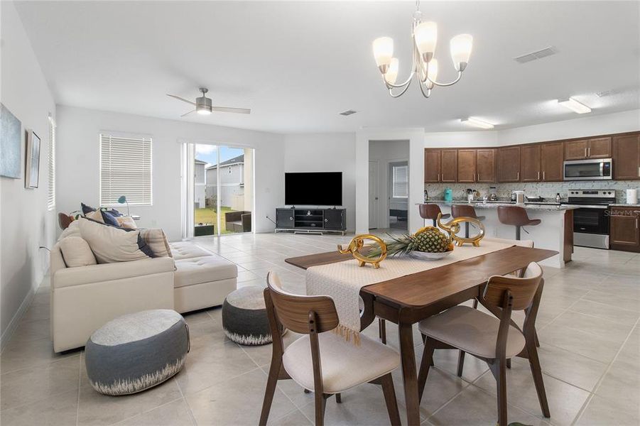 Furnished interior view inside a new home in , Davenport (Image 7).