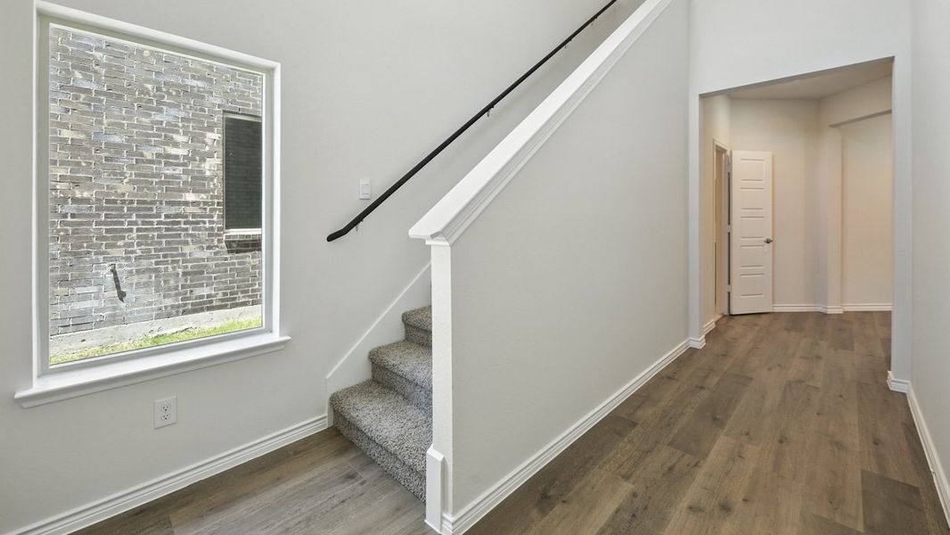 Representative furnished interior of a home built from the Amethyst by D.R. Horton in The Woods at Lindsey Place, Anna (Image 7). Representative furnished interior of a home built from the Amethyst by D.R. Horton in The Woods at Lindsey Place, Anna (Image 7).