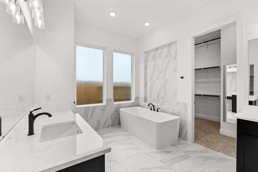 Furnished interior view inside a new home in Brookewater, Rosenberg (Image 14).