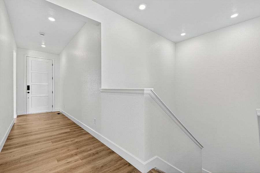 Spacious, unfurnished interior of a new home in Trailstone City Collection, Arvada (Image 11).