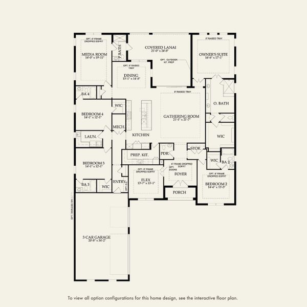2D floor plan layout for the Ellington by DiVosta in Canter, Wellington, FL (Image 3). 2D floor plan layout for the Ellington by DiVosta in Canter, Wellington, FL (Image 3).