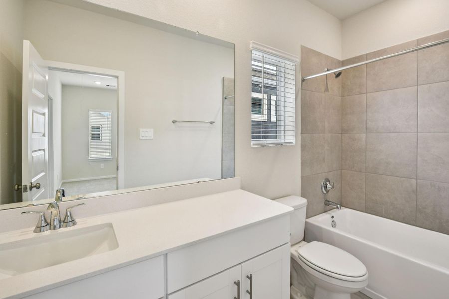 Photo is not of the actual home, but is an inspirational photo of builder’s model home and may depict options, furnishings, and/or decorator features that are not included.