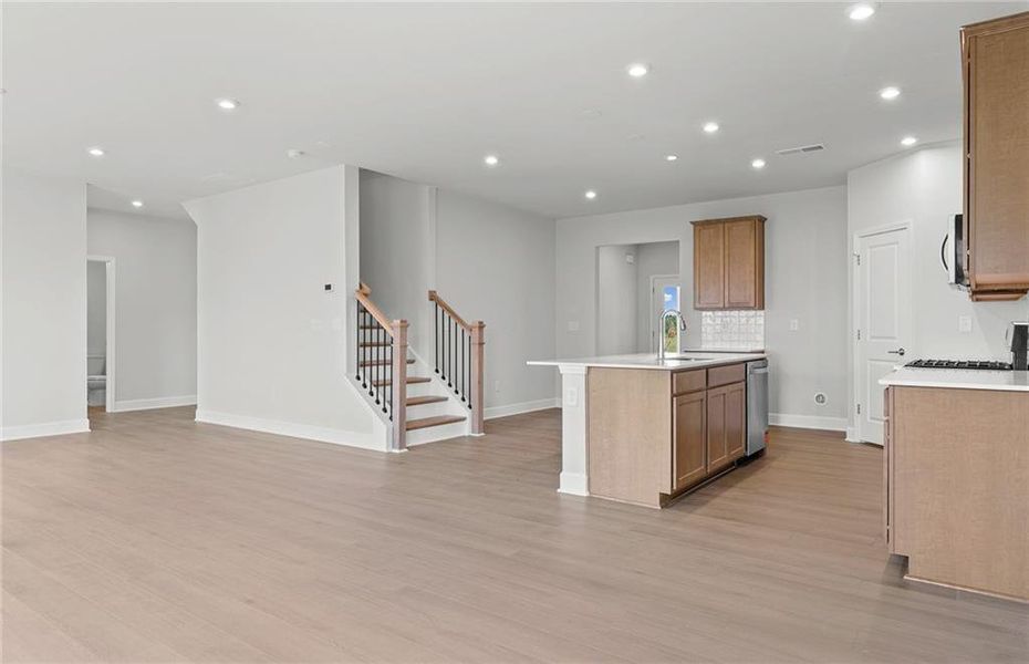 Furnished interior view inside a new home in Anderson Point, McDonough (Image 13).