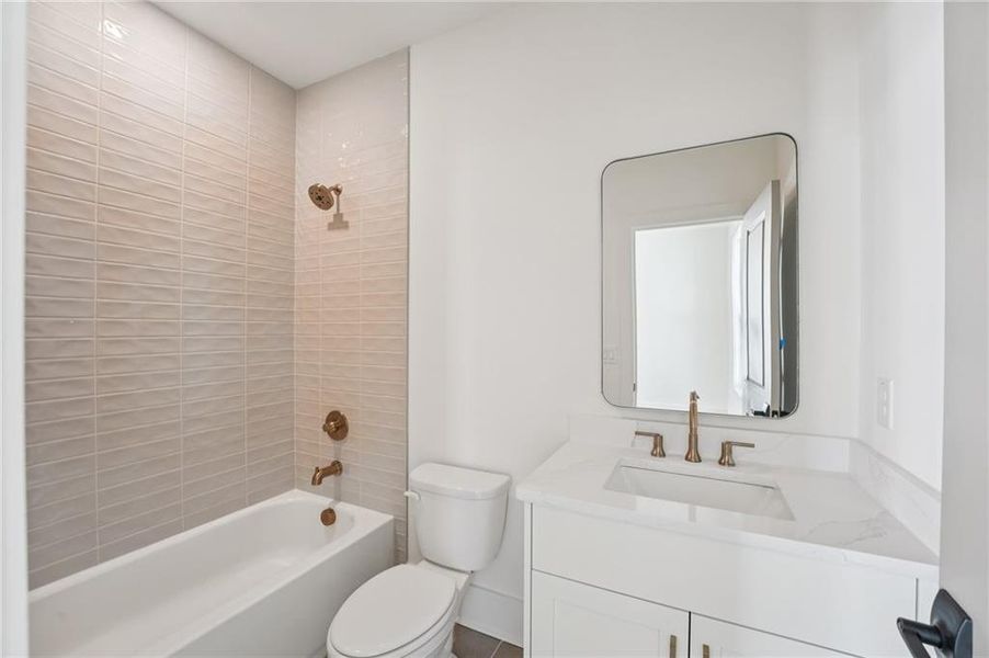 Furnished interior view inside a new home in Park Walke, Alpharetta (Image 11).