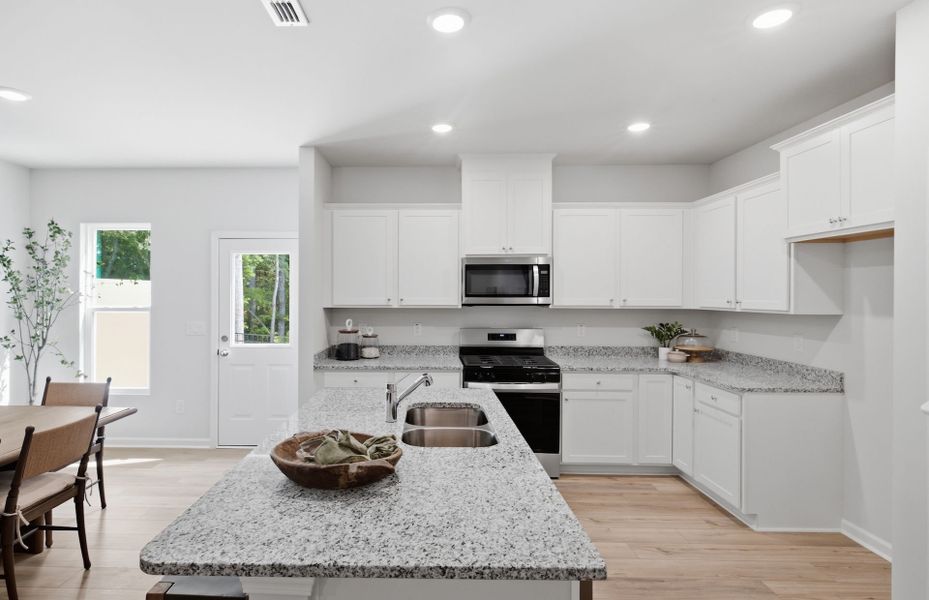 Furnished interior view inside a new home in Cambria, Garner (Image 42).