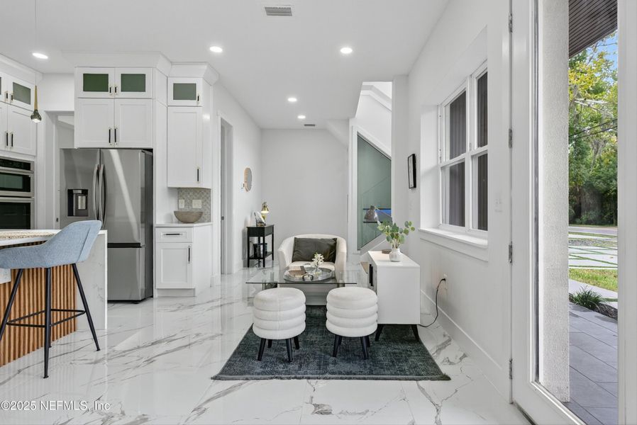 Furnished interior view inside a new home in , Jacksonville (Image 9).