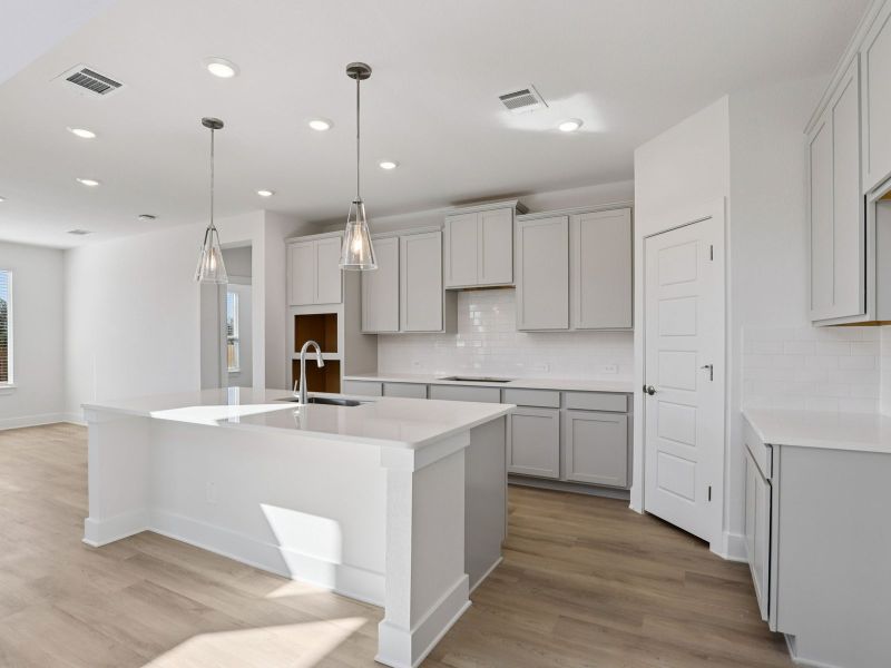Furnished interior view inside a new home in Arcadia Ridge - Classic Series, San Antonio (Image 8).