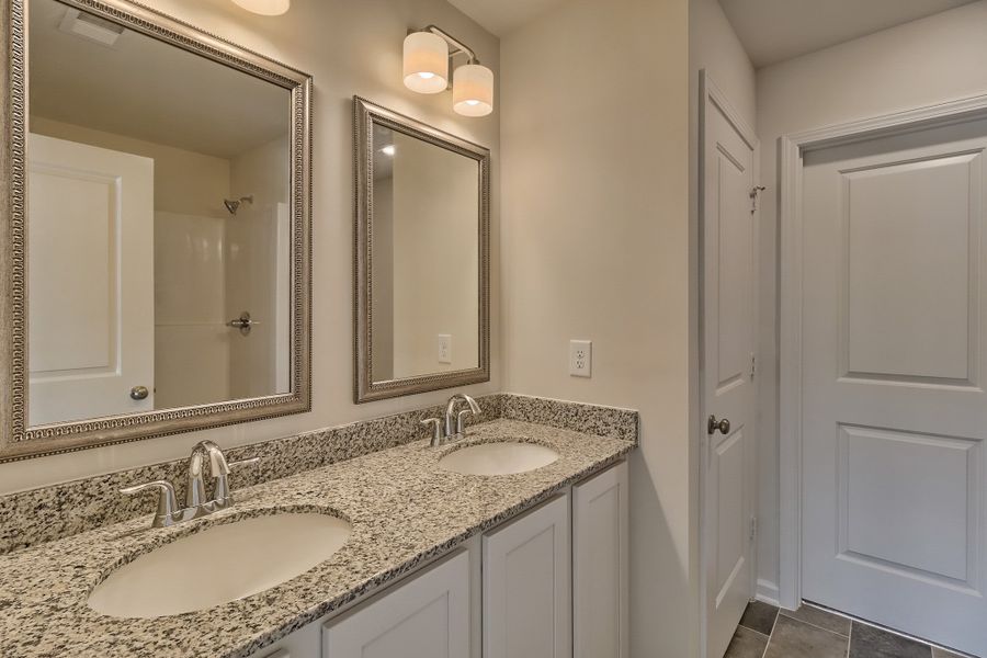 Representative furnished interior of a home built from the Poplar B by McGuinn Homes in Reserve at Mill Creek, Columbia (Image 13).