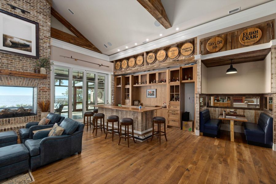 Furnished interior view inside a new home in , Bonneau (Image 61).