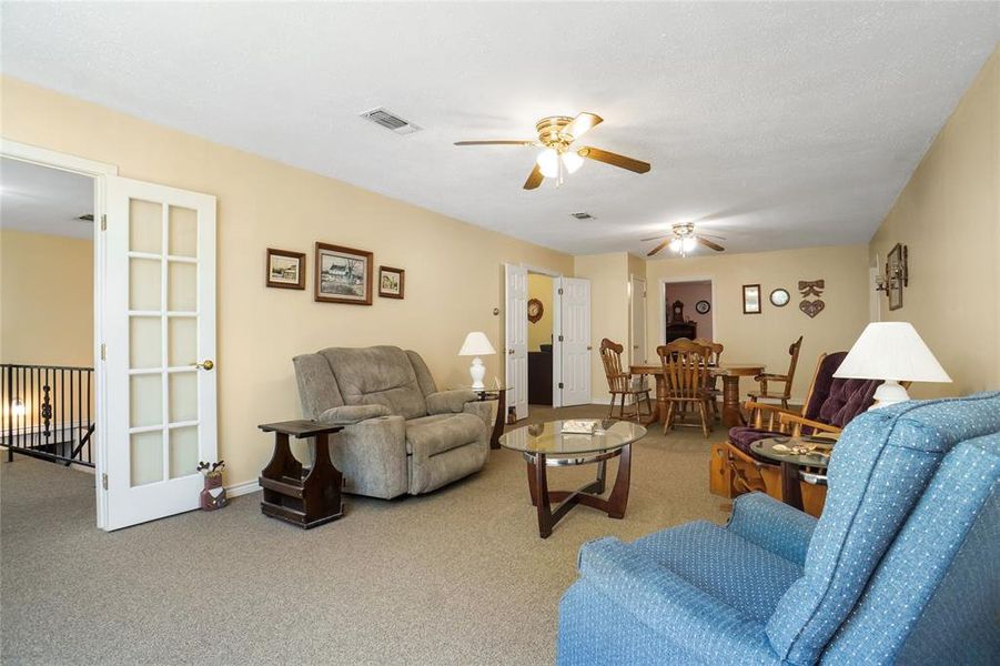 Another View of Large Living and Dining Area