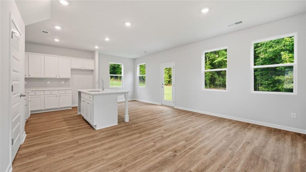 Spacious, unfurnished interior of a new home in Brookland Commons, Monroe (Image 16).