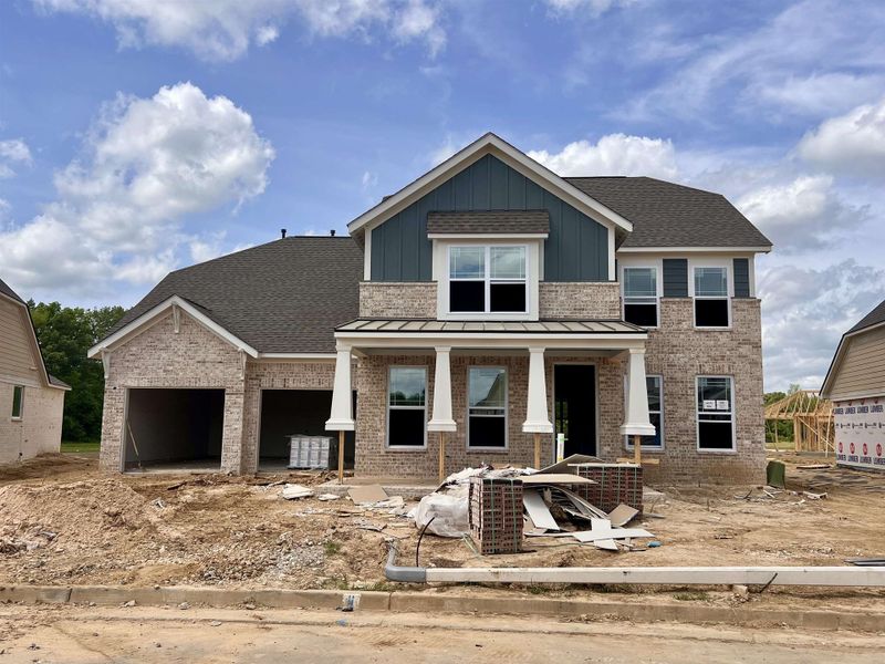 In-progress construction of a new home in Lockwood, Collierville, TN (Image 8).