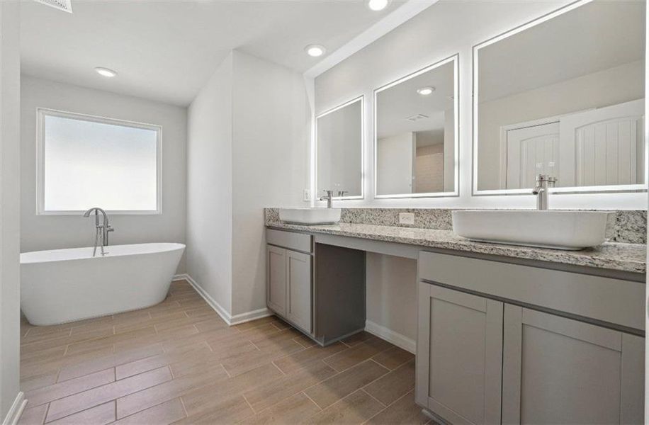 Furnished interior view inside a new home in River Walk Farm, Covington (Image 8).