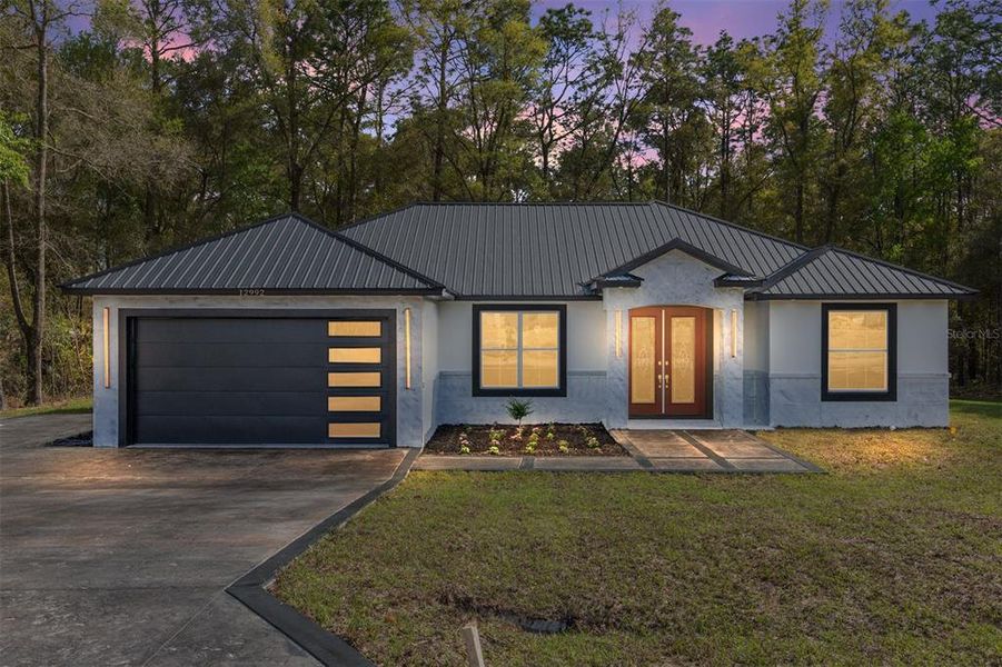 Front exterior of a new home in , Ocala, FL, highlighting curb appeal (Image 19).