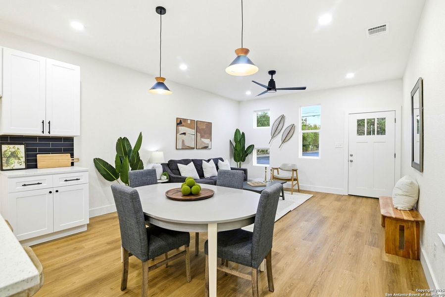 Furnished interior view inside a new home in , San Antonio (Image 21).