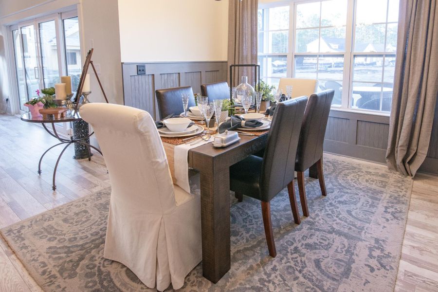 Representative furnished interior of a home built from the Helmsley by Bill Clark Homes in The Sanctuary at Sunset Beach, Sunset Beach (Image 79). Representative furnished interior of a home built from the Helmsley by Bill Clark Homes in The Sanctuary at Sunset Beach, Sunset Beach (Image 79).