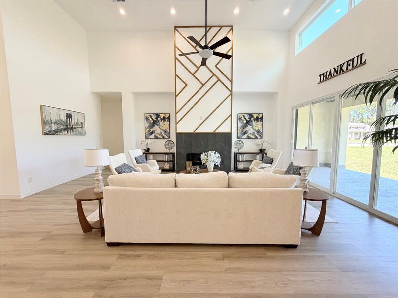 Furnished interior view inside a new home in , Dayton (Image 16). Furnished interior view inside a new home in , Dayton (Image 16).