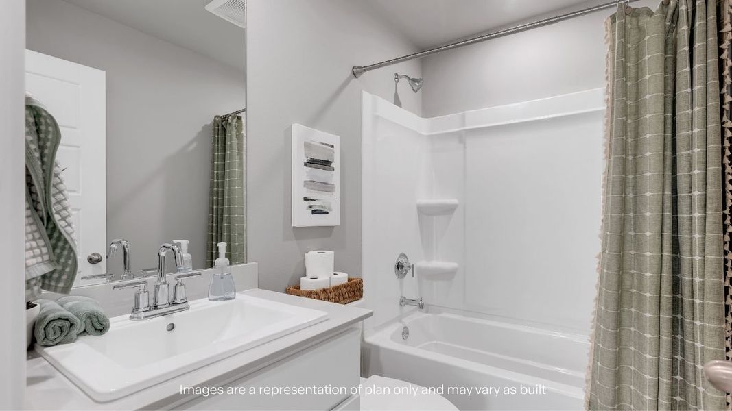 Furnished interior view inside a new home in Deer Meadows, Odessa (Image 17).