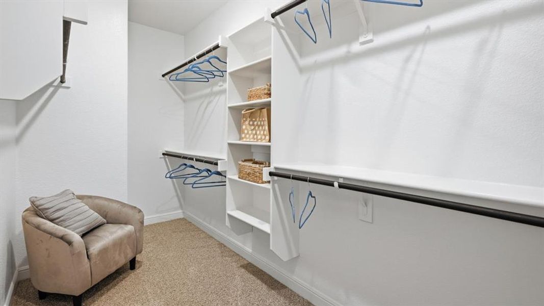 Furnished interior view inside a new home in Eagle Creek, Denton (Image 6).