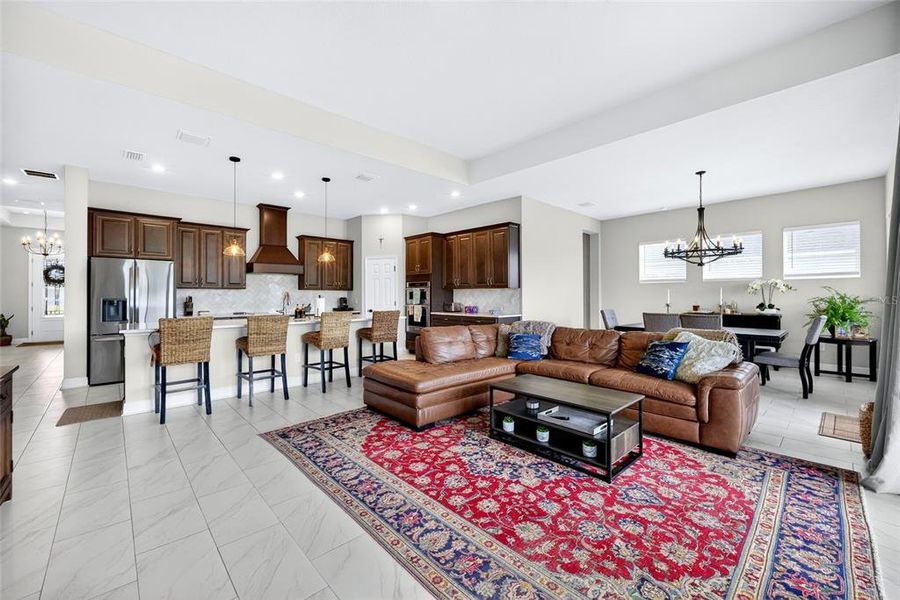 Furnished interior view inside a new home in Carmela, San Antonio (Image 15). Furnished interior view inside a new home in Carmela, San Antonio (Image 15).