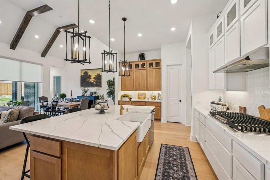 Furnished interior view inside a new home in Ridge Crossing, Waxahachie (Image 33).