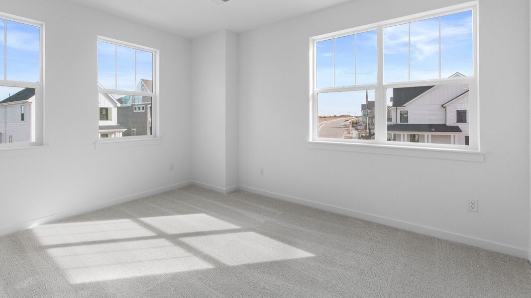 Furnished interior view inside a new home in Westerly, Erie (Image 15).