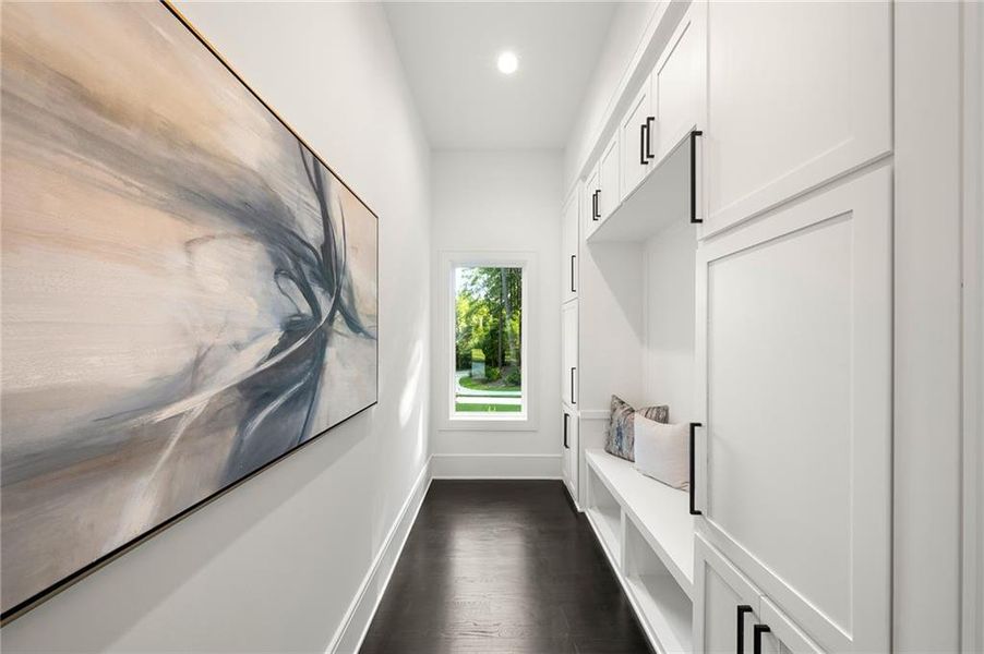 Furnished interior view inside a new home in , Sandy Springs (Image 48).